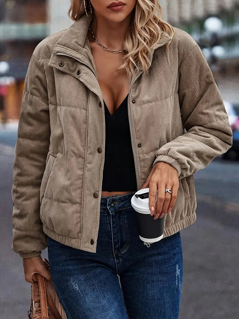Drune | Corduroy Gesteppte Jacke