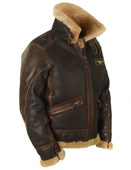Drune | Klassische Pilotenjacke Für Männer