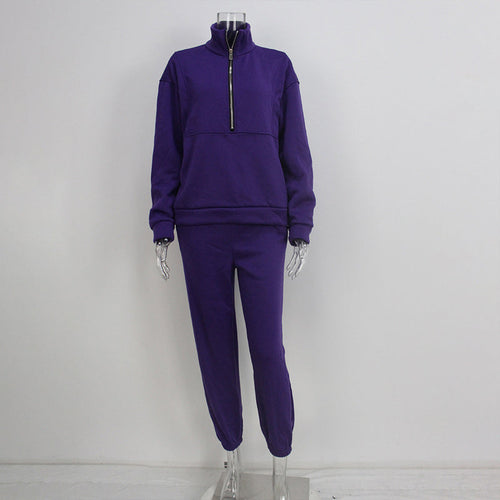Drune | 2-teiliges Zip-Hals-Set für sportliche Eleganz