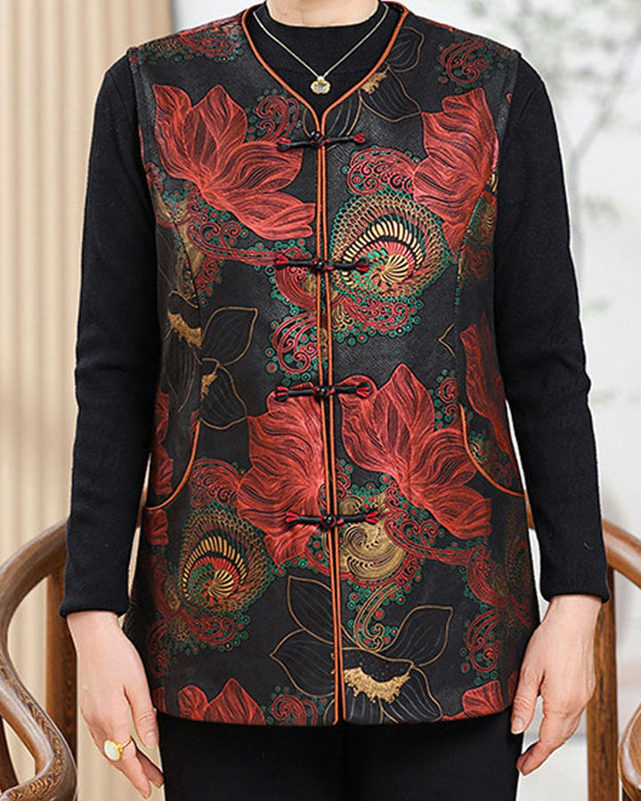 Drune | Retro Chic Oriental Blumenstickerei