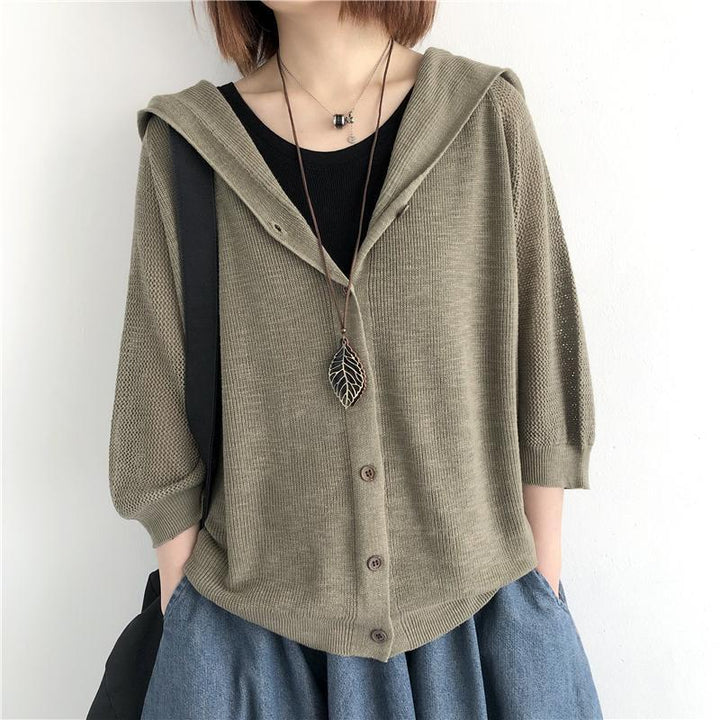 Drune | Knopf Down Pullover Bequem und Stilvoll