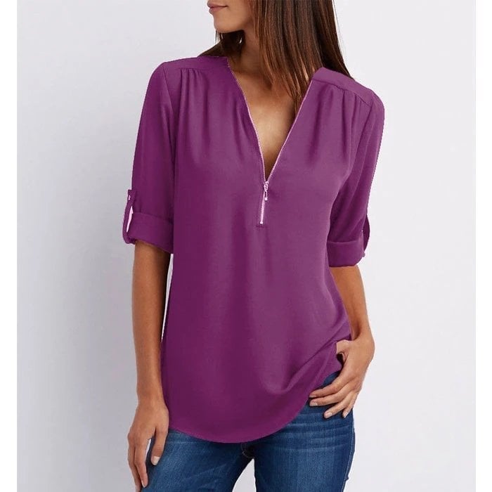 Drune | Lockere Stilvolle Bluse