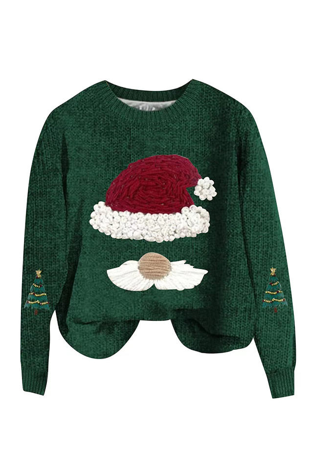Drune | Lockere Passform Weihnachtsstrickpullover