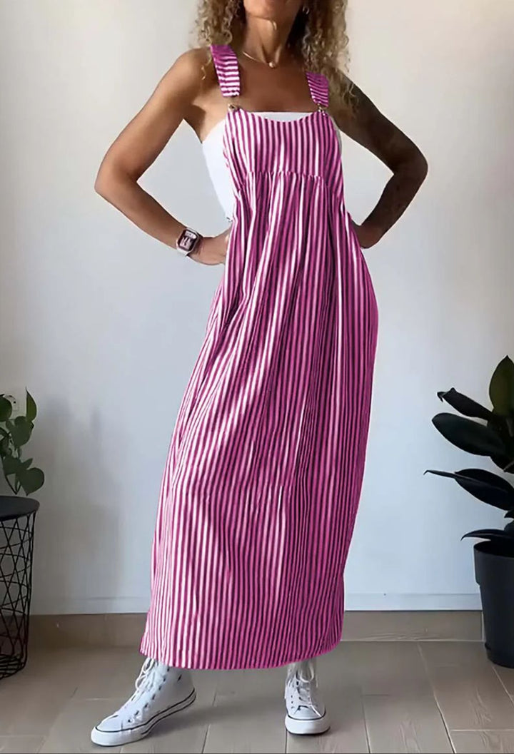 Ella™ - Lässiges gestreiftes Kleid