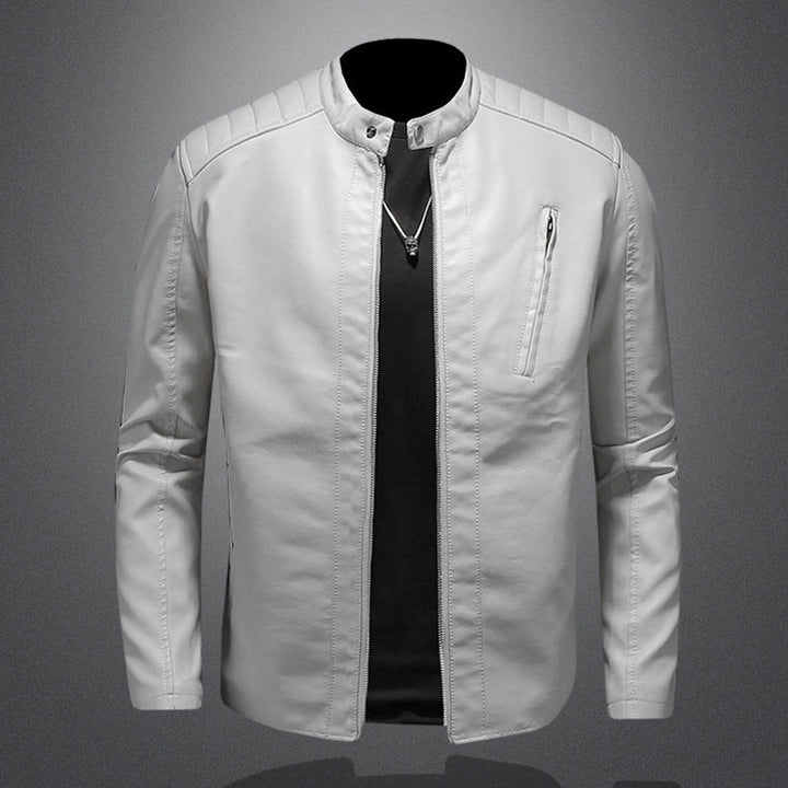 Drune | Premium Herren Biker Lederjacke