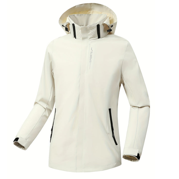 Drune | Damen Sportjacke mit Kapuze, Winddicht und Wasserdicht