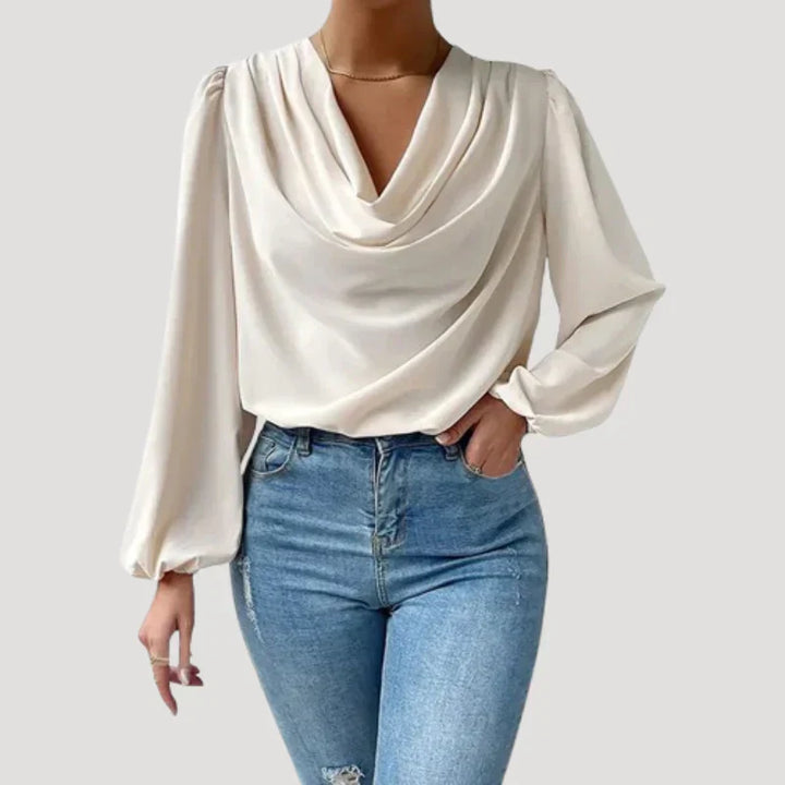 Drune | Bluse mit V-Ausschnitt
