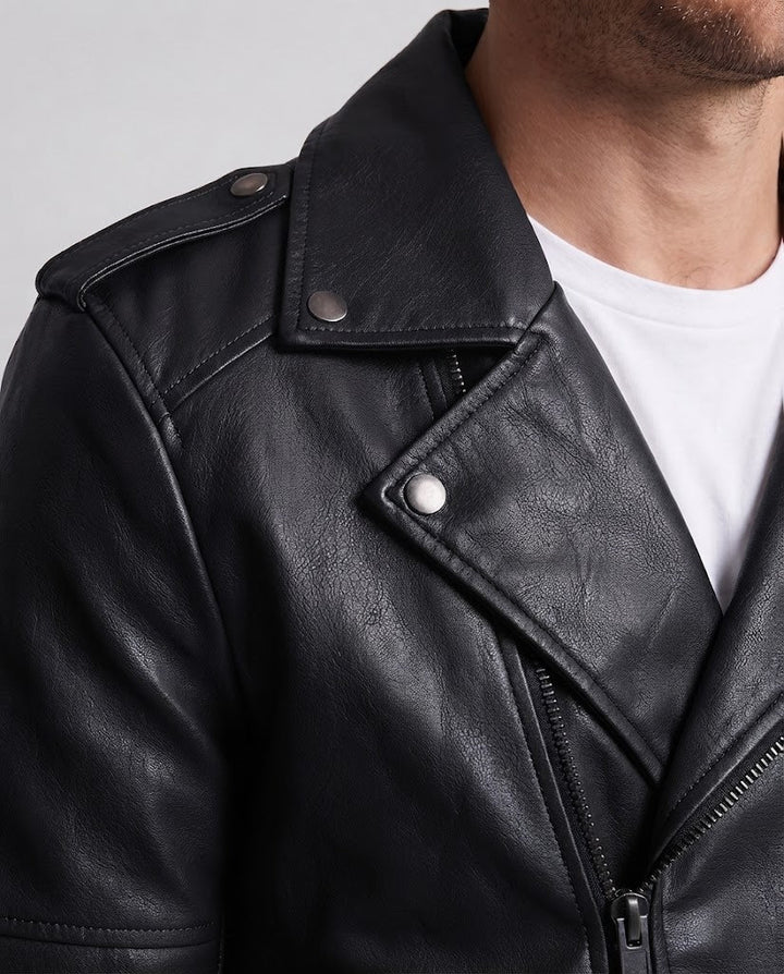 Herren Modische Bikerjacke Drune