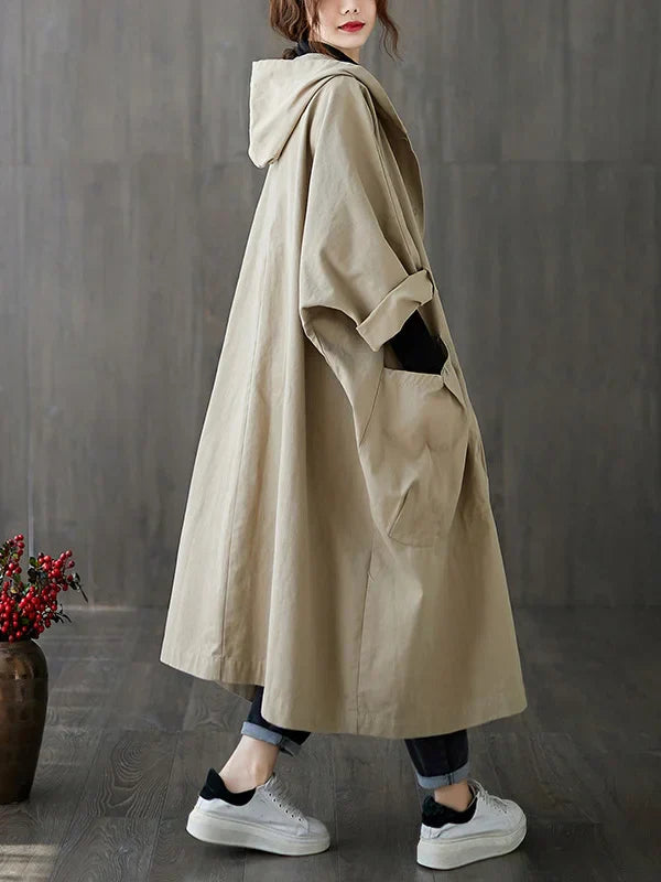 Drune | Langer  Trenchcoat Mantel