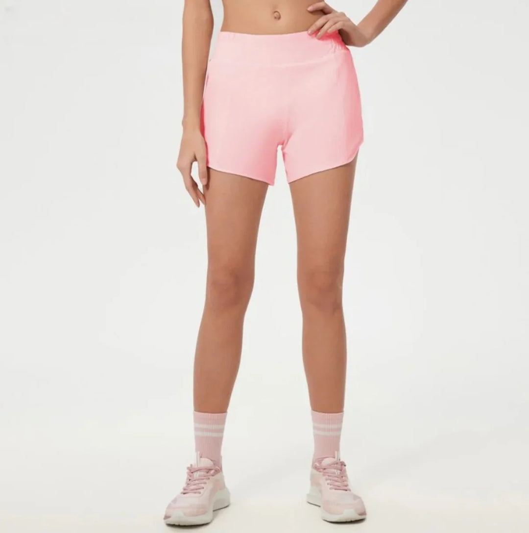 Drune | Yoga-Shorts mit hoher Taille und Bauch