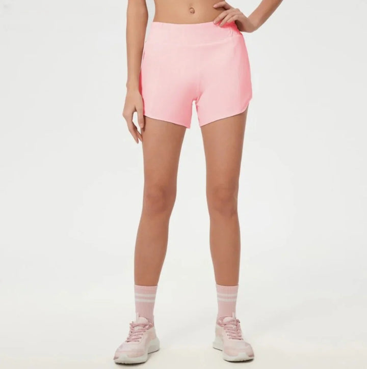 Drune | Yoga-Shorts mit hoher Taille und Bauch