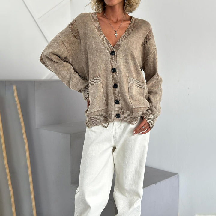 Drune | Out-Strickjacke für Damen