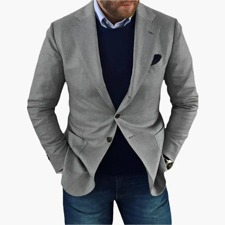 Drune | Blazer Klassisch Elegant Business Freizeitjacke - Stilvoll für Büro und Alltag