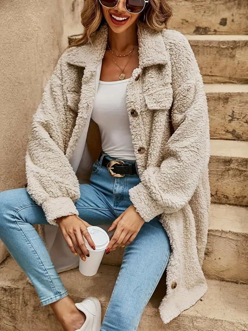 Drune | Teddy Weiches Fleece Weste