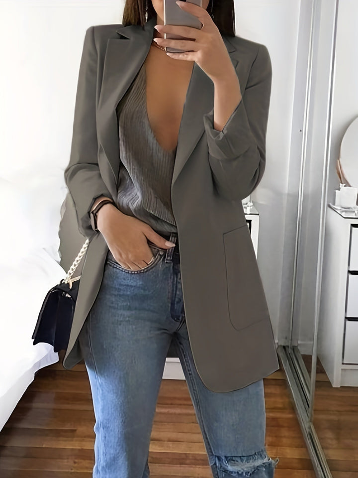 Drune | Lässiger Blazer in Übergröße
