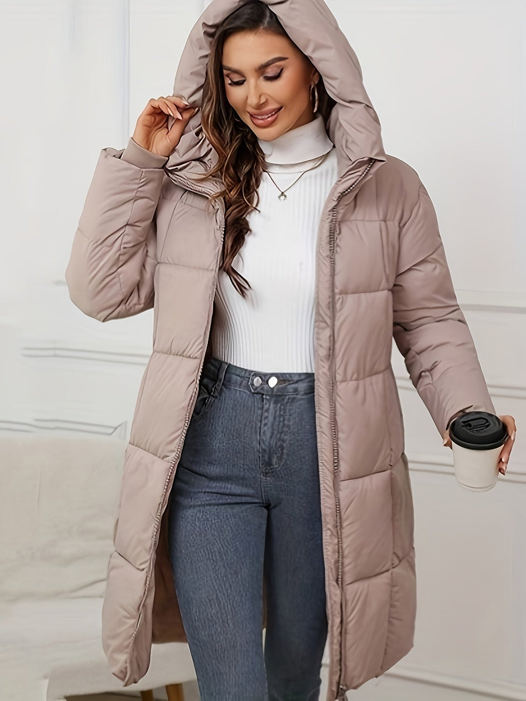 Drune | Lässig Warme Kapuzenpullover für Damen Ideal für Herbst Winter