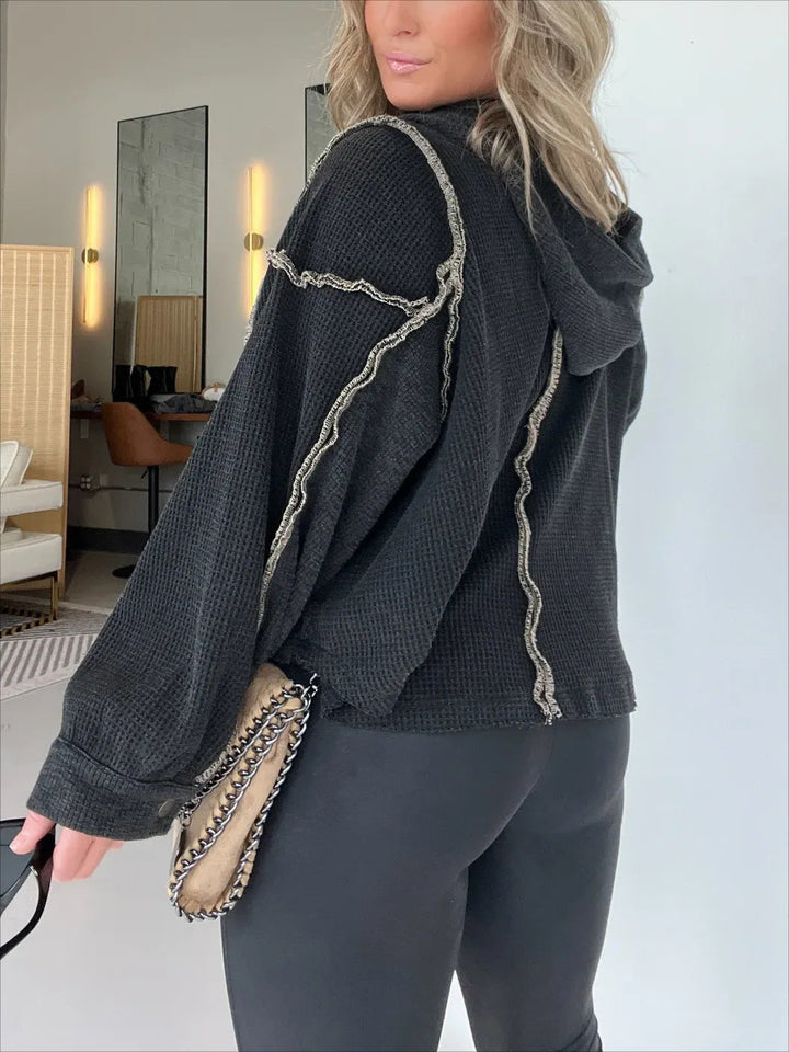 Drune | Pullover mit unregelmäßigem Saum für Herbst und Winter