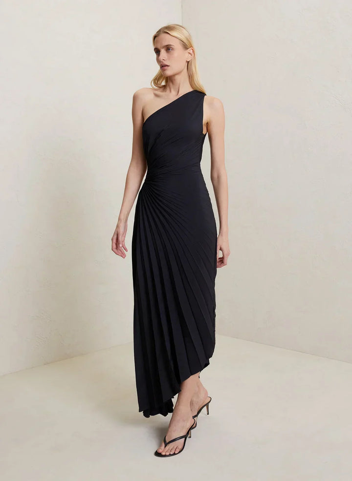 Drune | One Shoulder Maxikleid