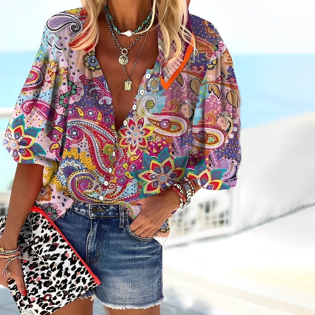 Drune | Hemd mit Mandala Print