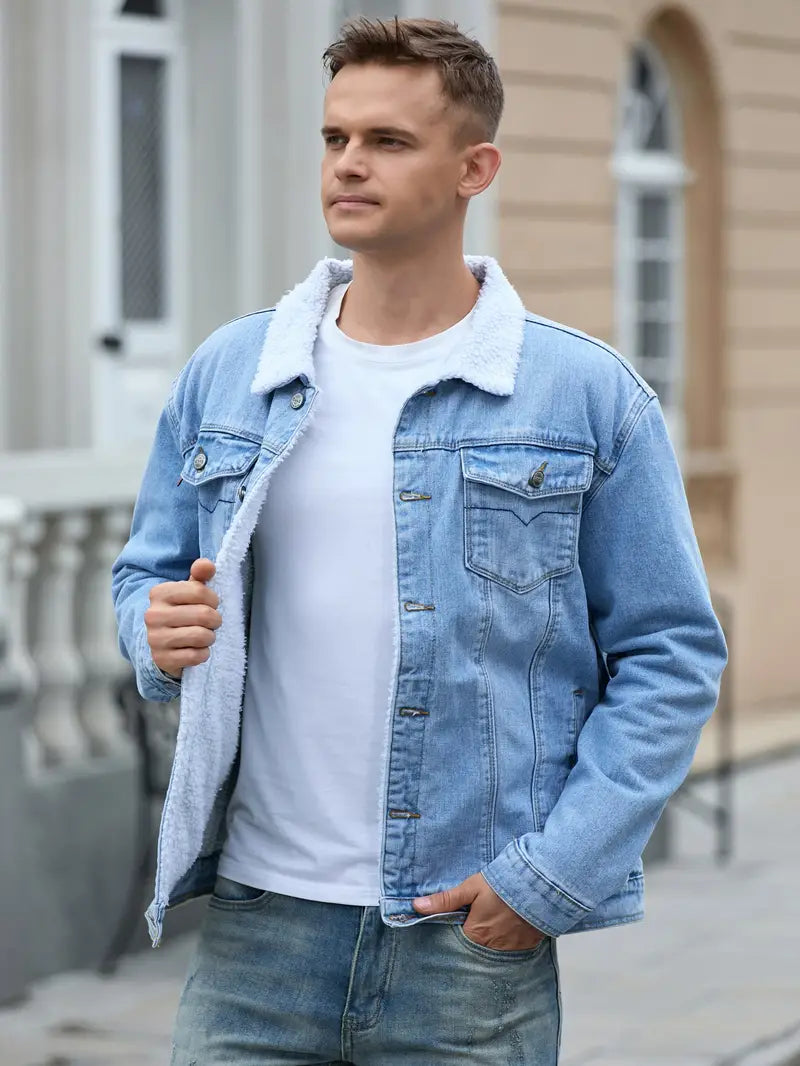 Drune | Jeansjacke Casual für Herren