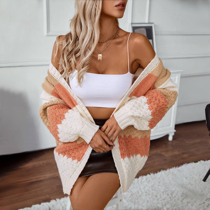 Drune | Elegante Strickjacke für Damen mit Feinem Muster