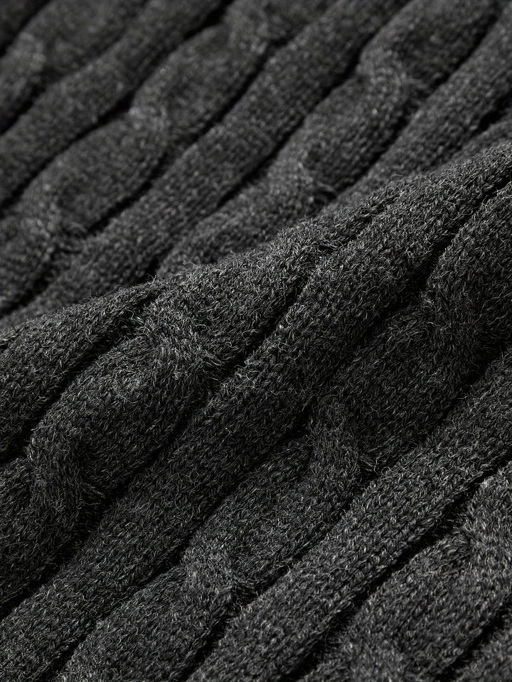 Drune | Lässiger Herren-Pullover mit Knöpfen