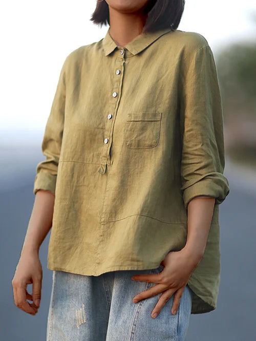 Drune | Bequeme Lockere Bluse