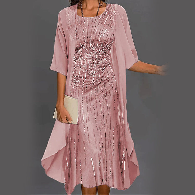 Drune | Chic & Bequem Blusen Und Kleid Ensemble