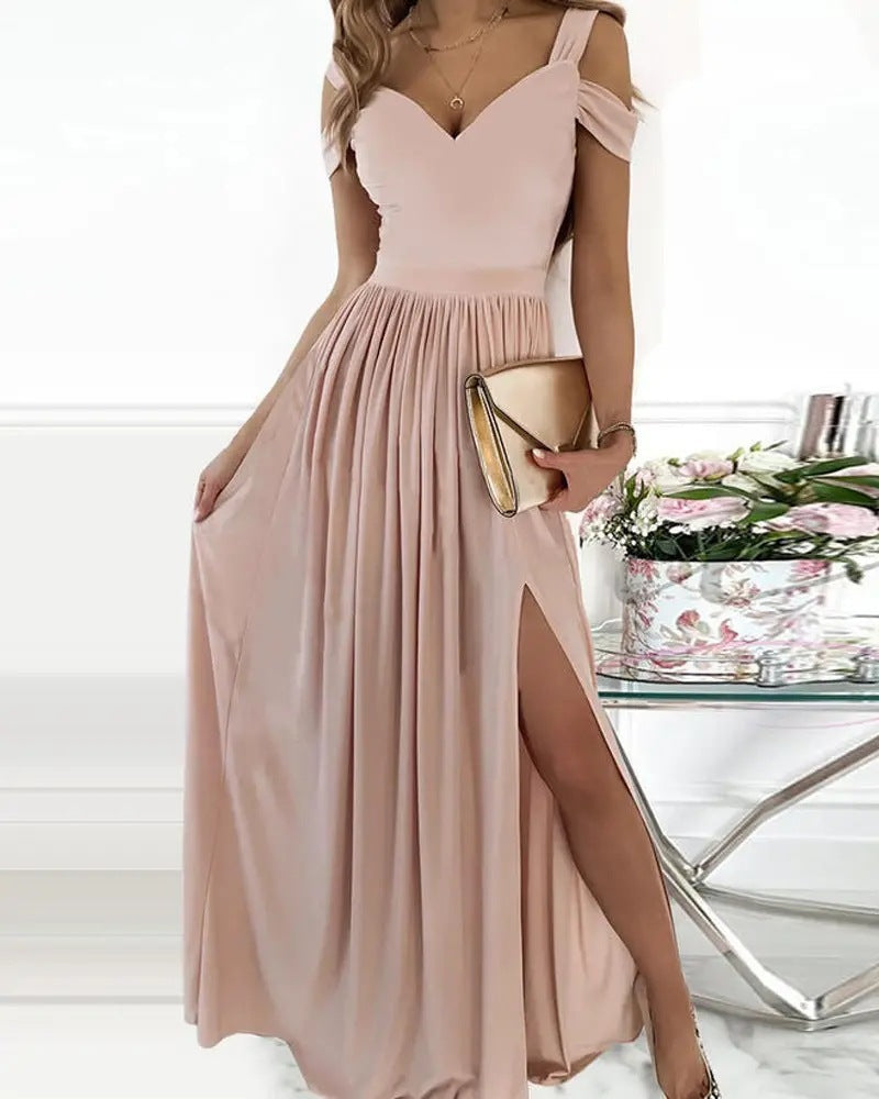 Drune | Langes Elegantes Griechisches Faltenkleid
