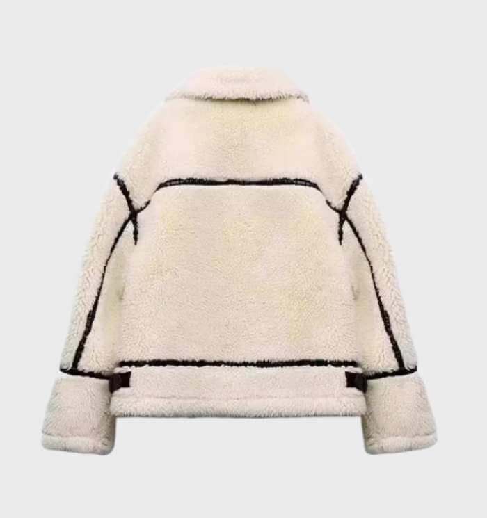 Drune | Damen Oversized Fleece Zip Jacke