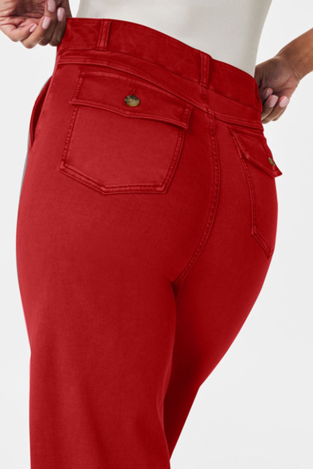 Drune | Hochtaillierte Jeans Mit Taschen Klassisch, Stilvoll Und Vielseitig