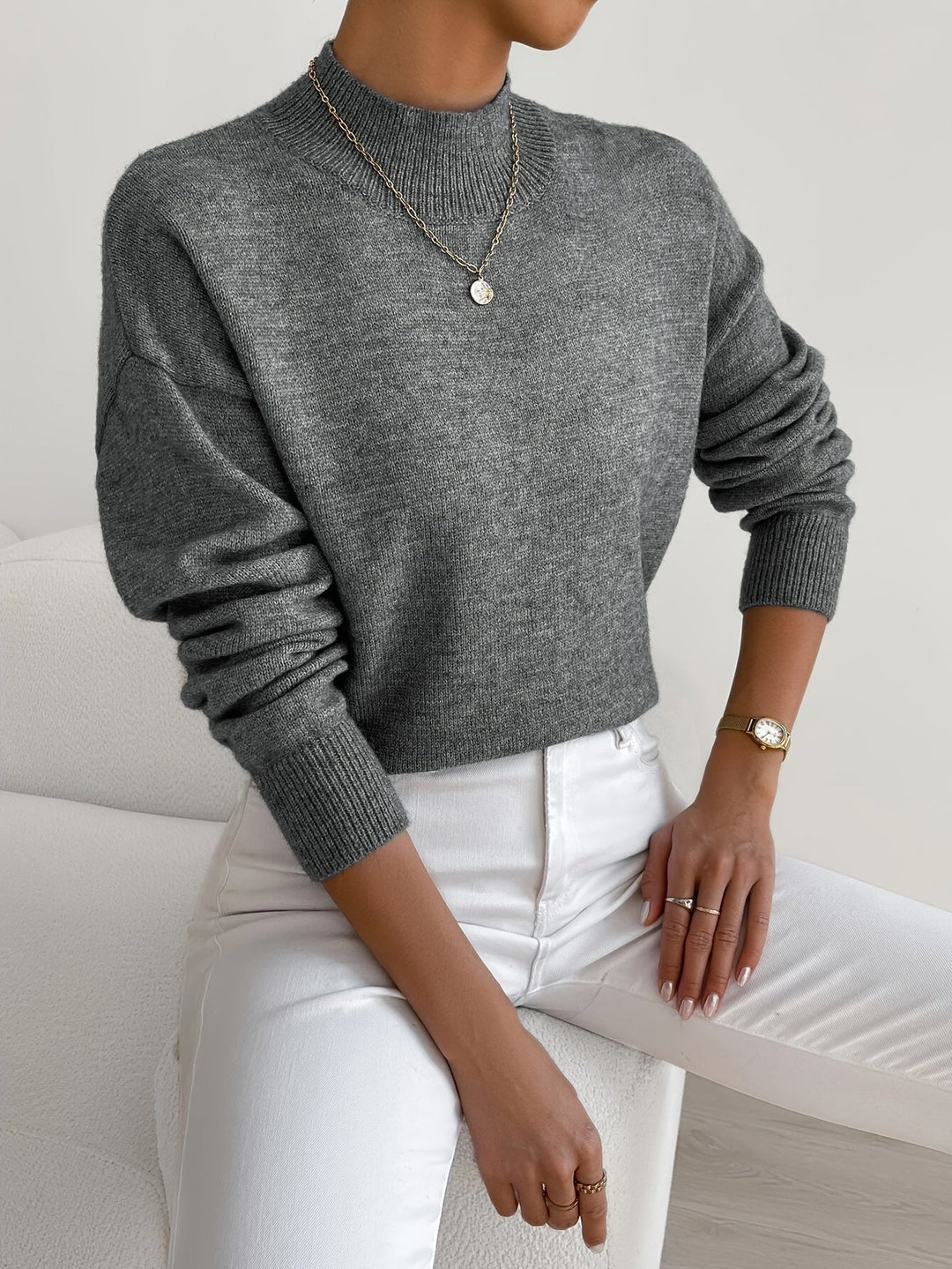 Drune | eleganter Rollkragenpullover