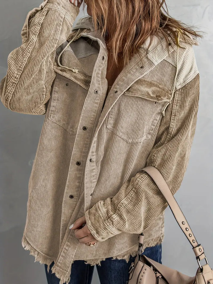 Mühelos und trendige Jacke