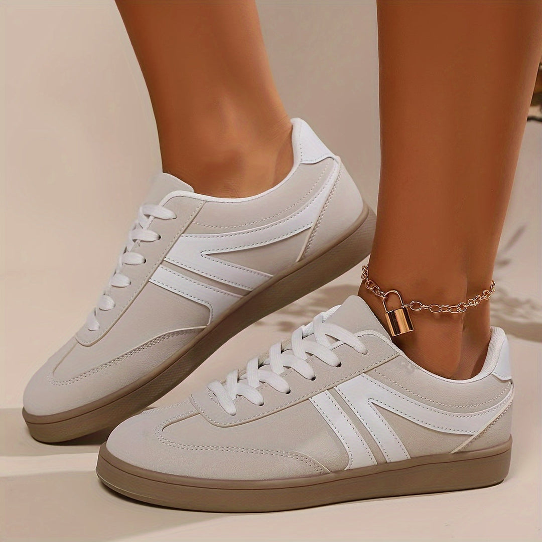 Drune | Bequeme Damensneaker in Einfarbigen Farben