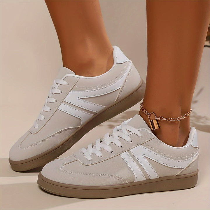Drune | Bequeme Damensneaker in Einfarbigen Farben