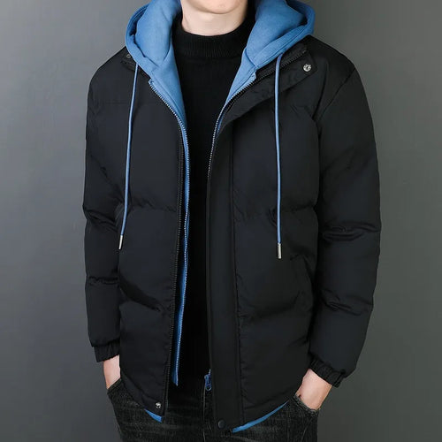 Drune | Herrenjacke aus verdickter Baumwolle mit winddichter Kapuze