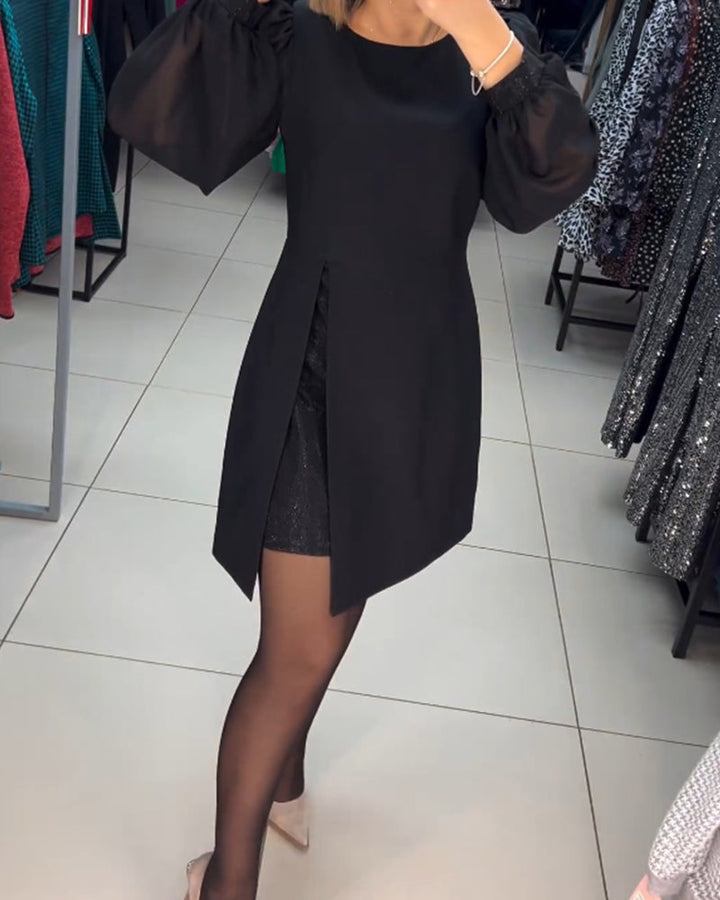 Drune | Einfarbiges Damenkleid