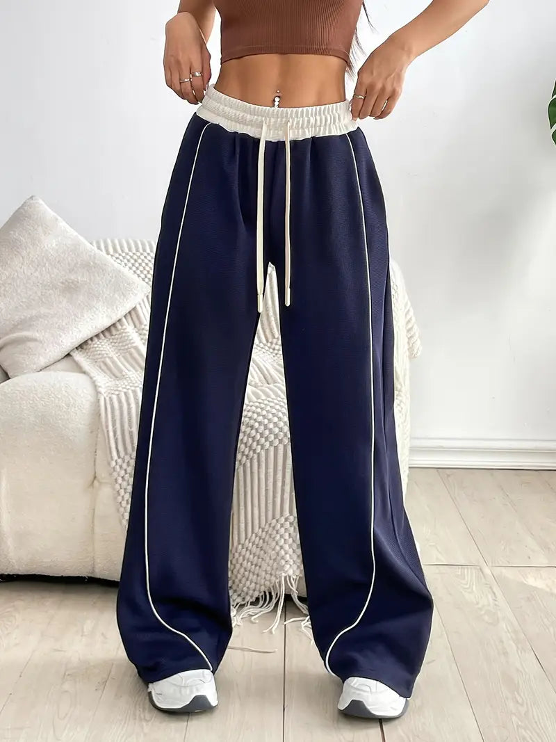 Drune | Dehnbare Jogginghose mit weitem Bein