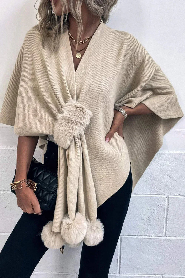 Drune | Wollen Damen Poncho Sasha