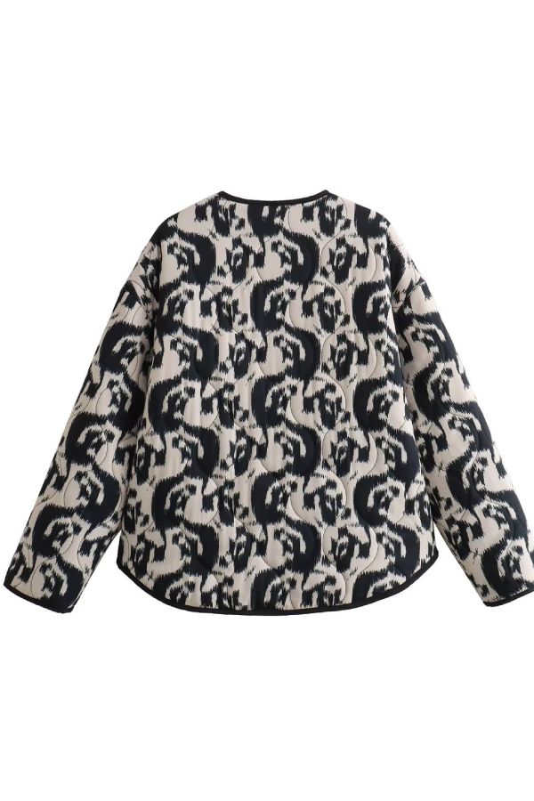 Drune | Tierdruck Baumwolljacke