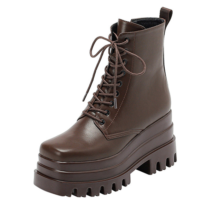 Drune | Mode Schnürsenkel Martin Knight Damen Stiefeletten
