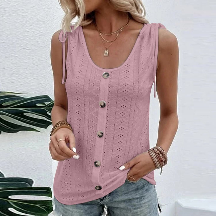 Drune | Bequemes T-Shirt Mit Rundhalsausschnitt Für Damen