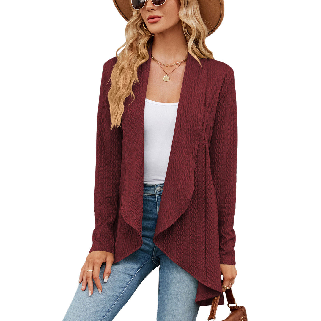 Drune | Langärmelige Jacke für Damen in Uni Farbe