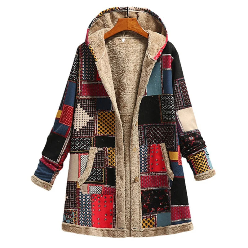 Drune | Weinlese Kapuzenjacke