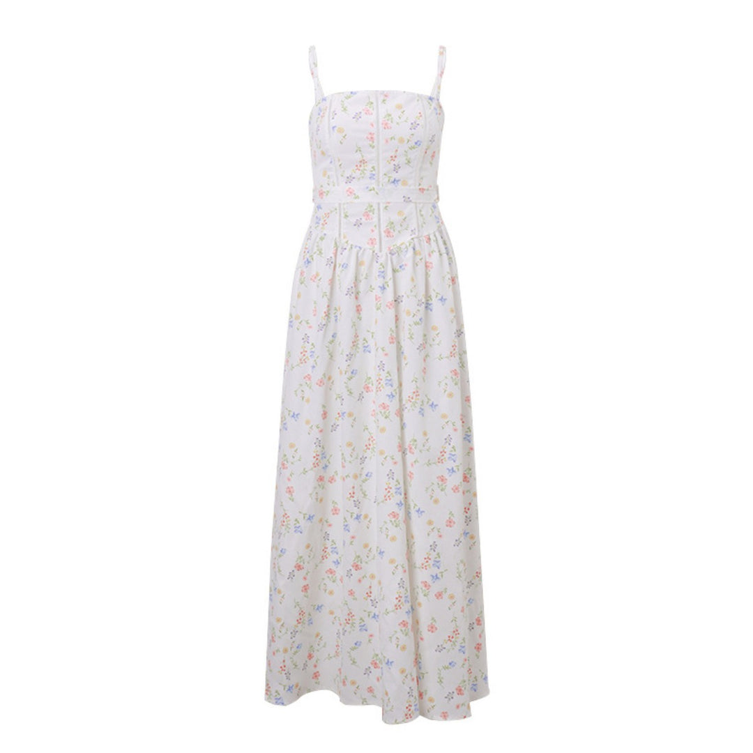 Drune | Florales Strapskleid