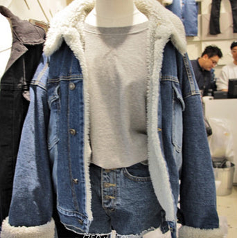 Drune | Dicker Denim, Gefüttert Mit Fleece Für Frauen