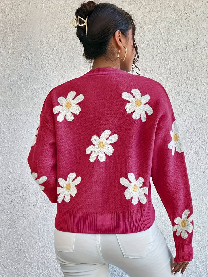 Drune | mit Blumenmuster und langen Ärmeln Für Frauen