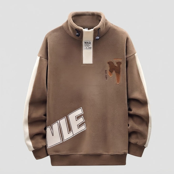 Damen Sportliches Oversized Sweatshirt Drune