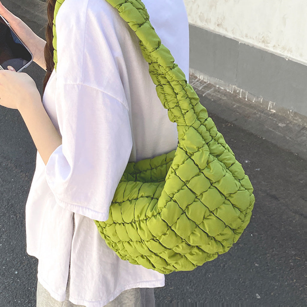 Drune | Plissierte Schultertasche Für Frauen