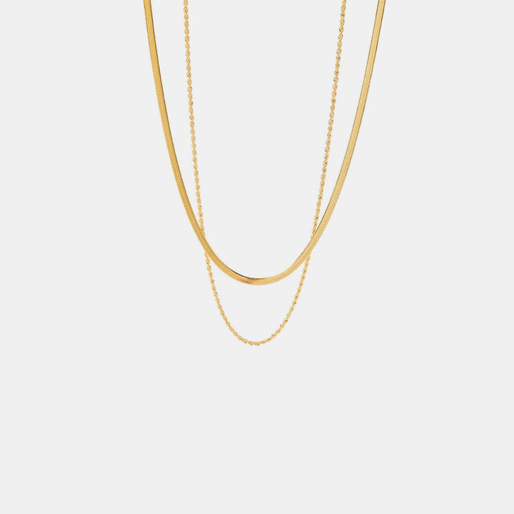Drune | Geschichtete Goldkette